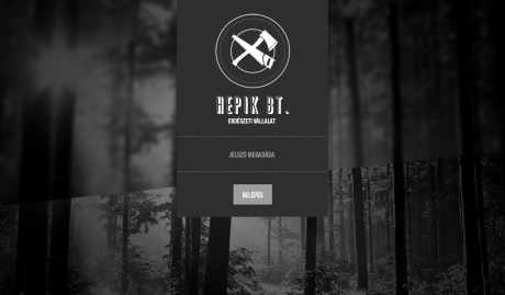 Hepik Bt. - Tudatos fejlesztés erdészeti géptámogatással
